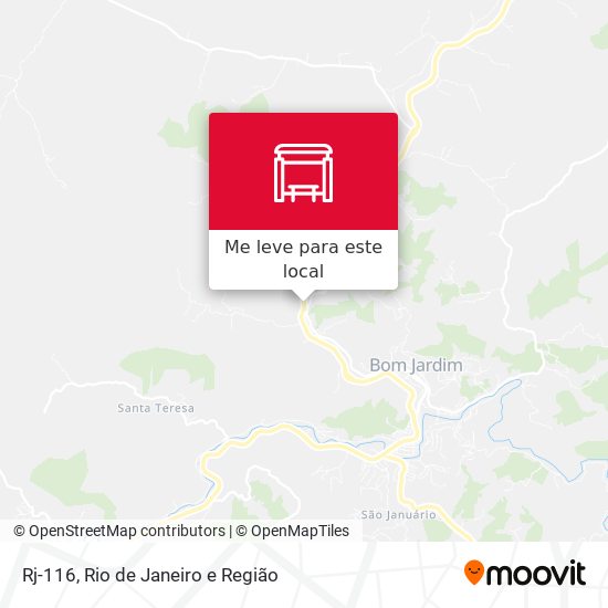 Rj-116 mapa