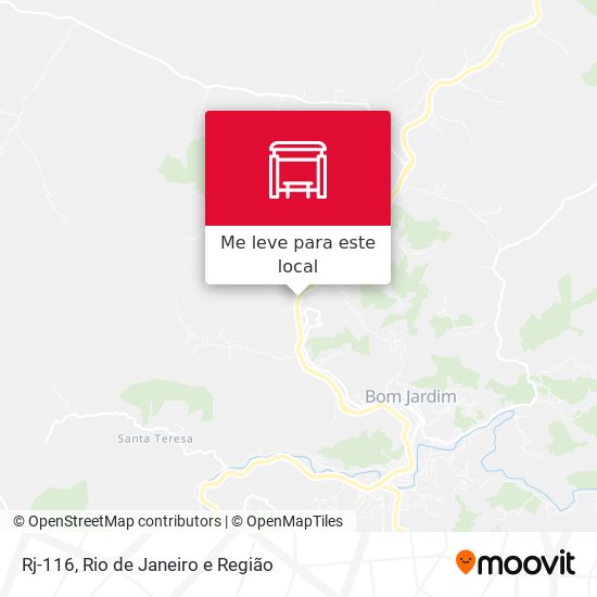 Rj-116 mapa