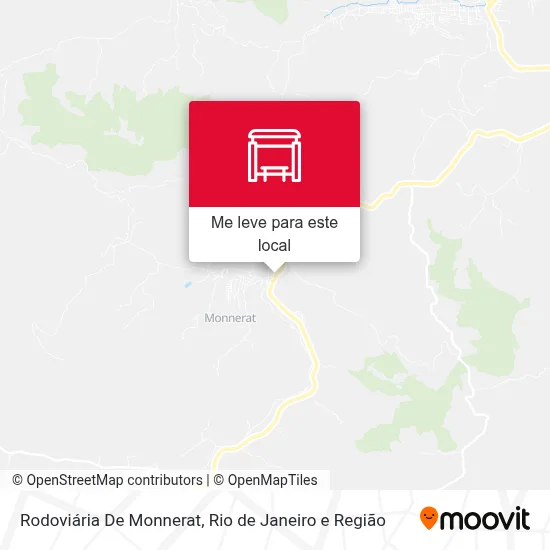 Rodoviária De Monnerat mapa