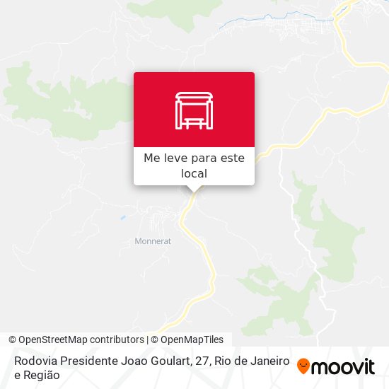 Rodovia Presidente Joao Goulart, 27 mapa