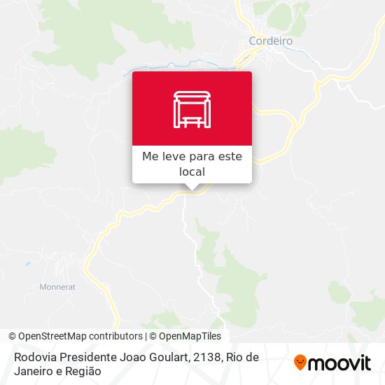 Rodovia Presidente Joao Goulart, 2138 mapa