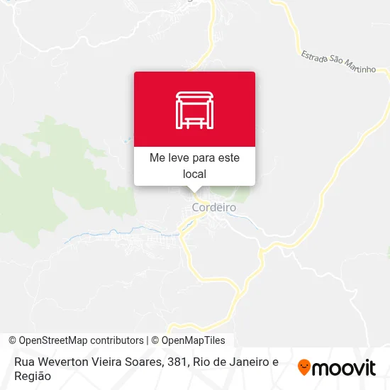 Rua Weverton Vieira Soares, 381 mapa