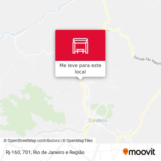 Rj-160, 701 mapa