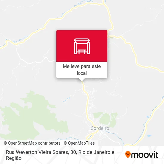 Rua Weverton Vieira Soares, 30 mapa