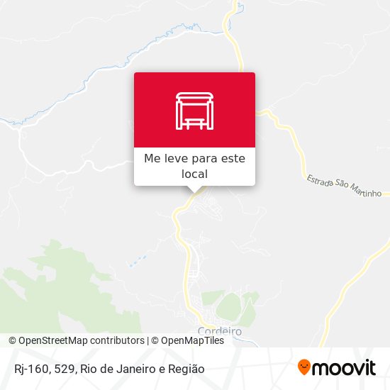 Rj-160, 529 mapa