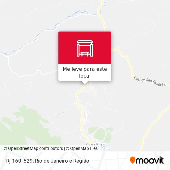Rj-160, 529 mapa