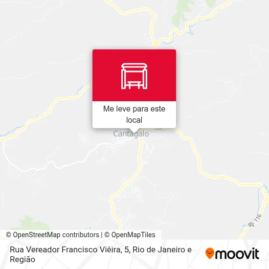 Rua Vereador Francisco Viêira, 5 mapa