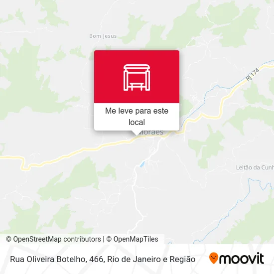 Rua Oliveira Botelho, 466 mapa