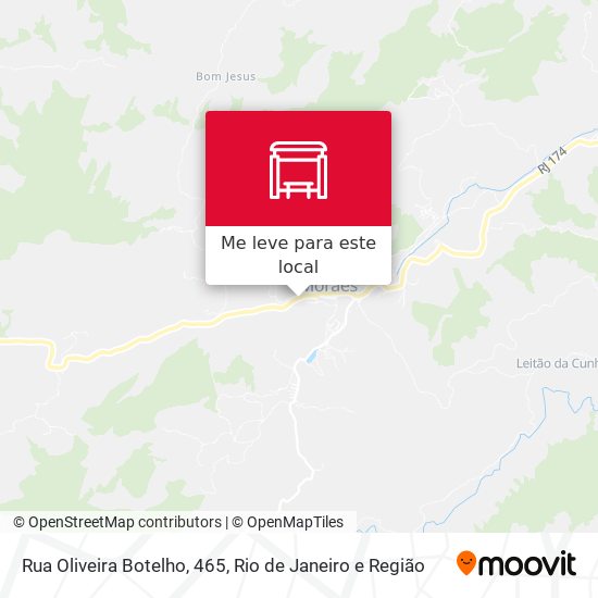 Rua Oliveira Botelho, 465 mapa