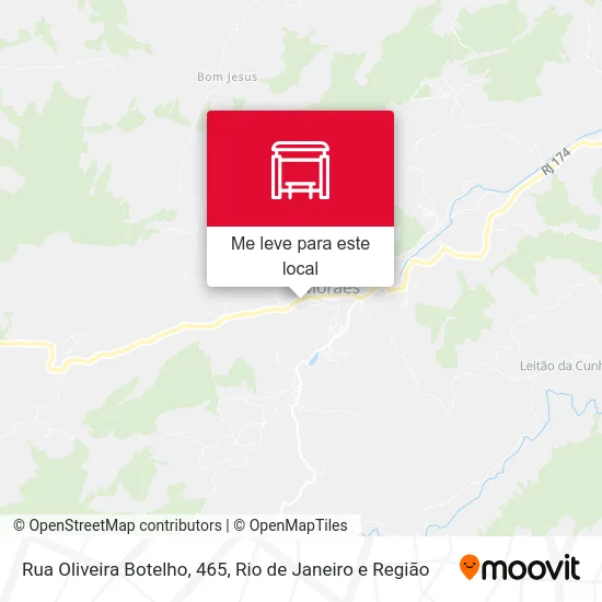 Rua Oliveira Botelho, 465 mapa