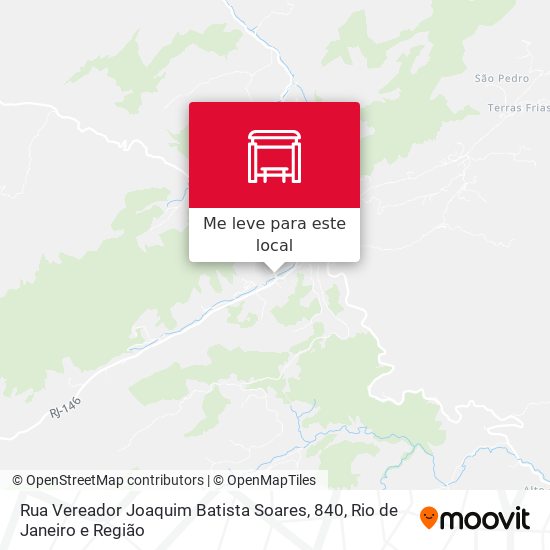 Rua Vereador Joaquim Batista Soares, 840 mapa