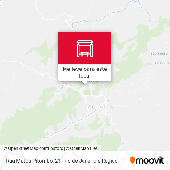 Rua Matos Pitombo, 21 mapa