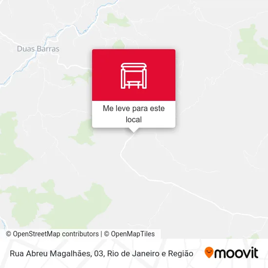 Rua Abreu Magalhães, 03 mapa