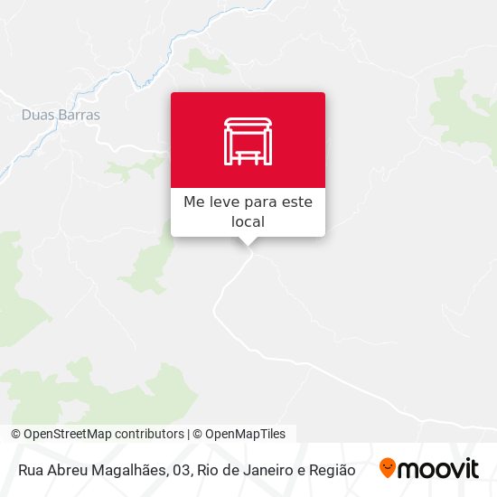 Rua Abreu Magalhães, 03 mapa