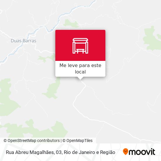 Rua Abreu Magalhães, 03 mapa