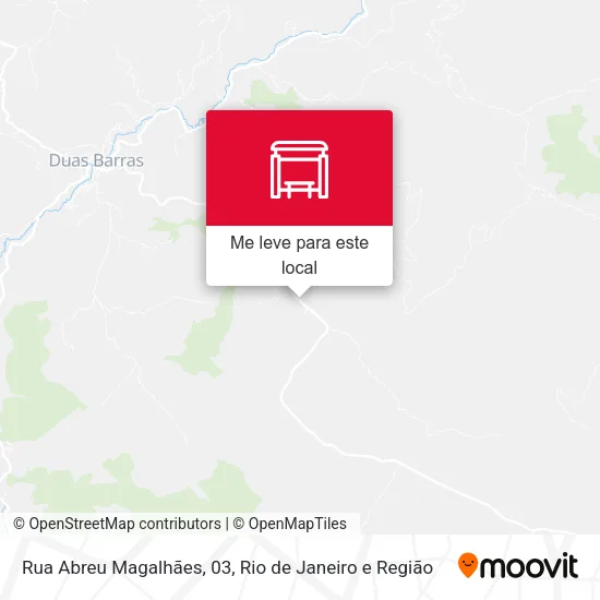 Rua Abreu Magalhães, 03 mapa