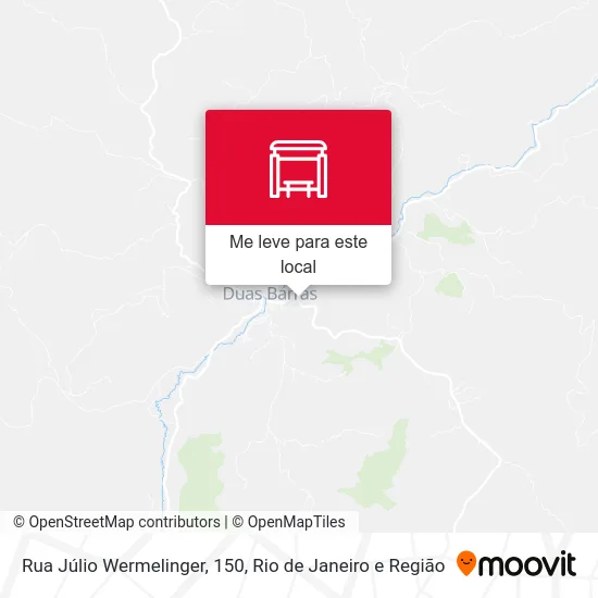 Rua Júlio Wermelinger, 150 mapa