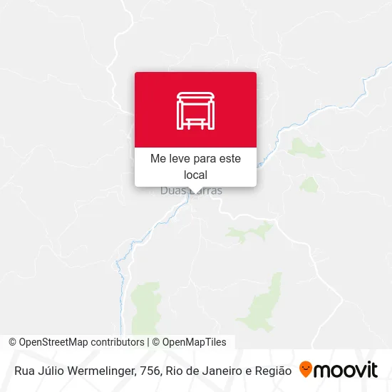 Rua Júlio Wermelinger, 756 mapa