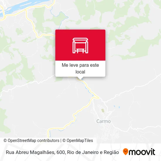 Rua Abreu Magalhães, 600 mapa