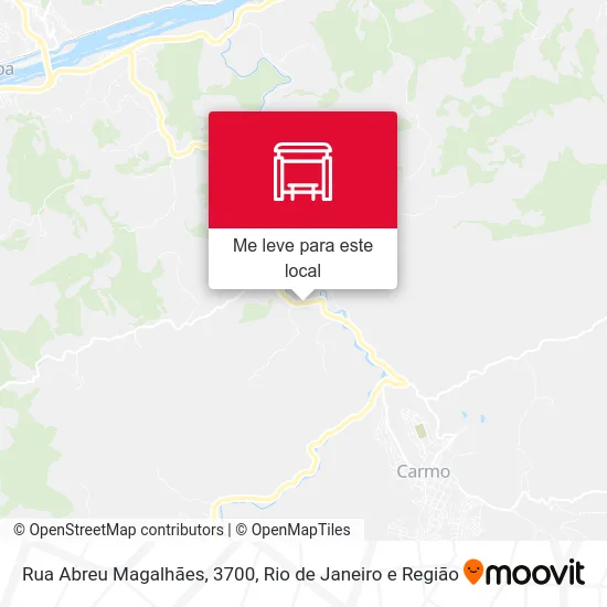 Rua Abreu Magalhães, 3700 mapa