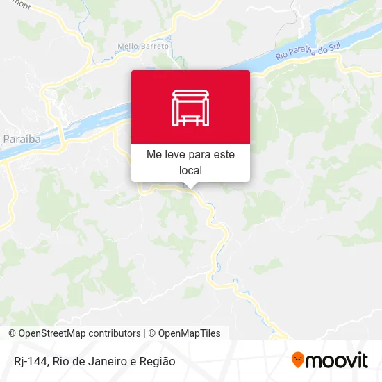 Rj-144 mapa