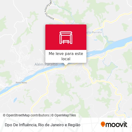 Dpo De Influência mapa