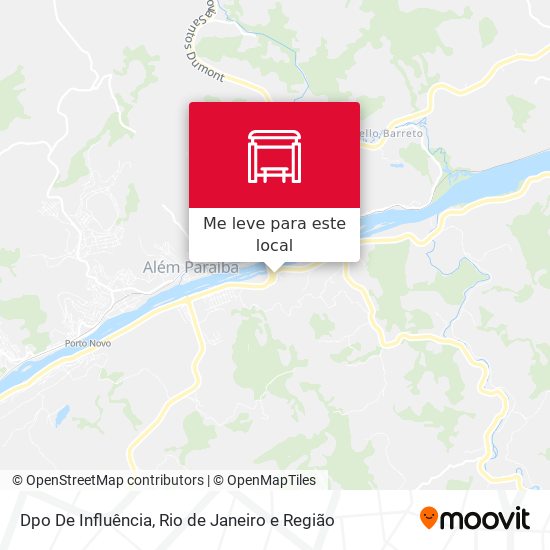 Dpo De Influência mapa