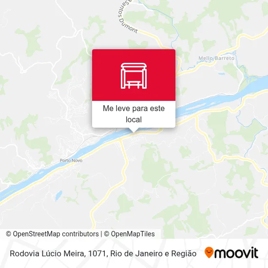 Rodovia Lúcio Meira, 1071 mapa