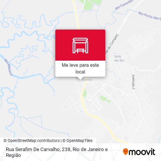 Rua Serafim De Carvalho, 238 mapa