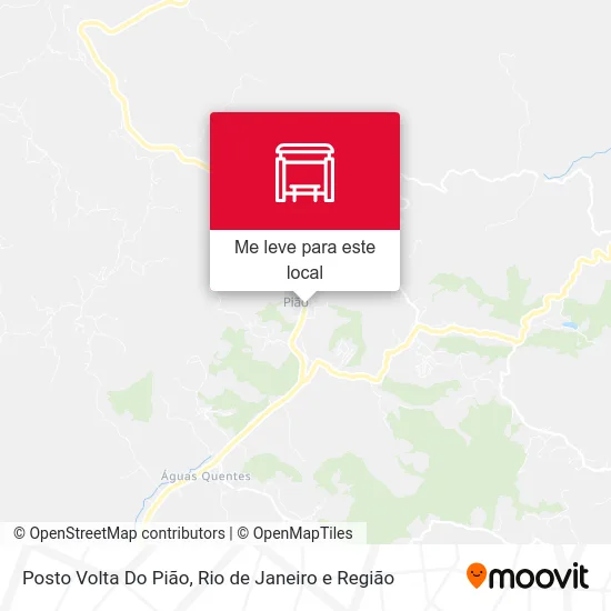 Posto Volta Do Pião mapa