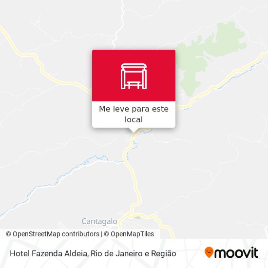 Hotel Fazenda Aldeia mapa