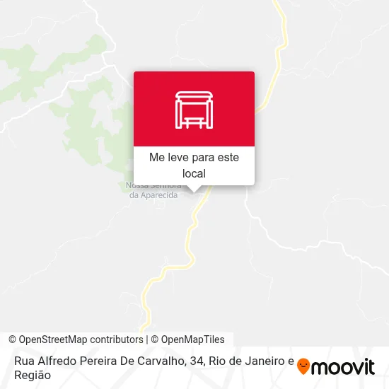 Rua Alfredo Pereira De Carvalho, 34 mapa