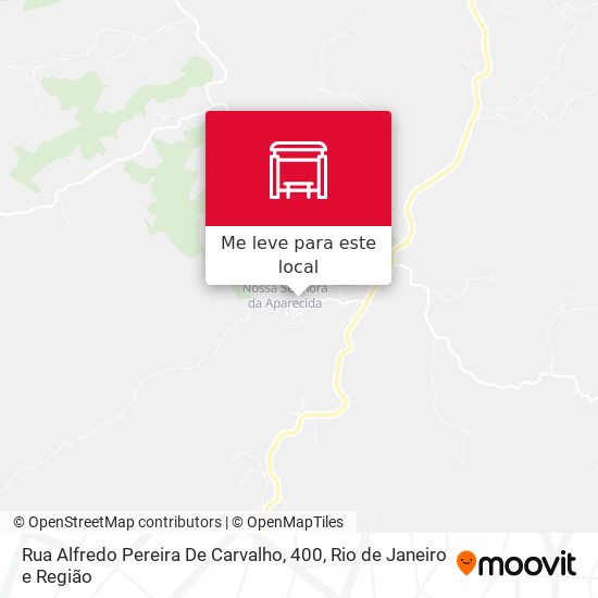 Rua Alfredo Pereira De Carvalho, 400 mapa