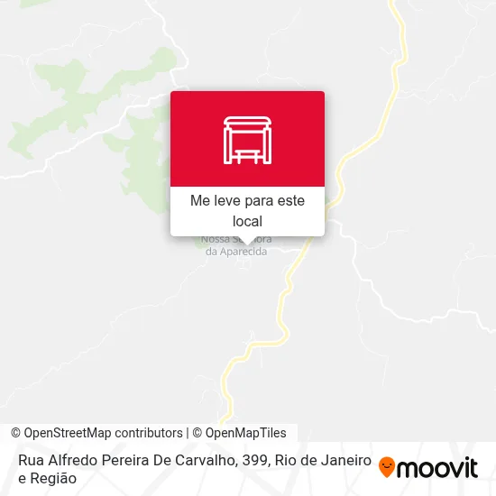 Rua Alfredo Pereira De Carvalho, 399 mapa