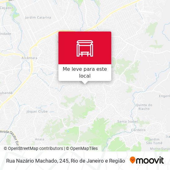 Rua Nazário Machado, 245 mapa