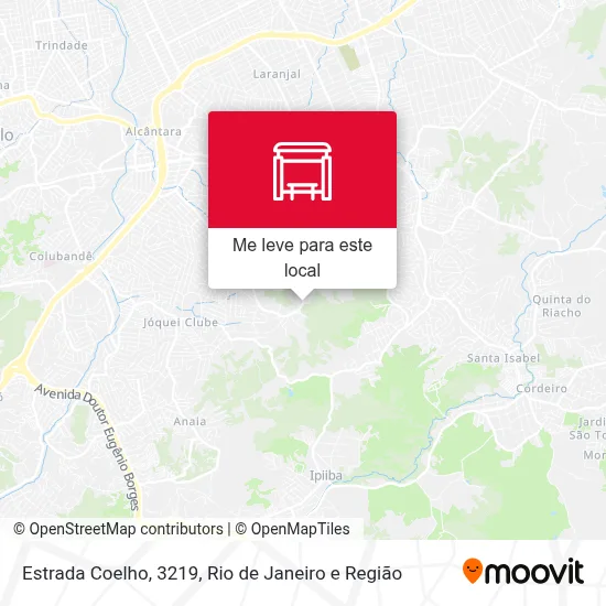 Estrada Coelho, 3219 mapa