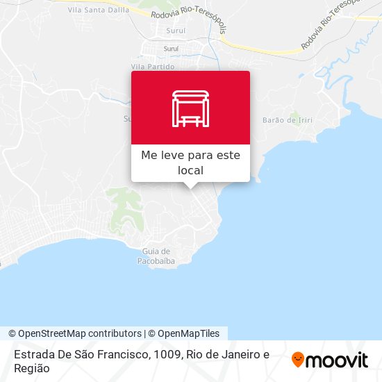Estrada De São Francisco, 1009 mapa