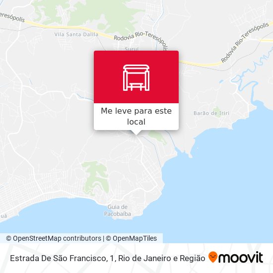 Estrada De São Francisco, 1 mapa