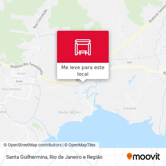 Santa Guilhermina mapa