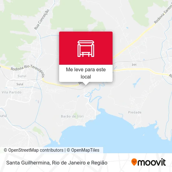 Santa Guilhermina mapa