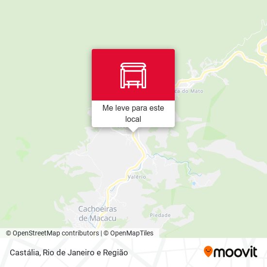 Castália mapa