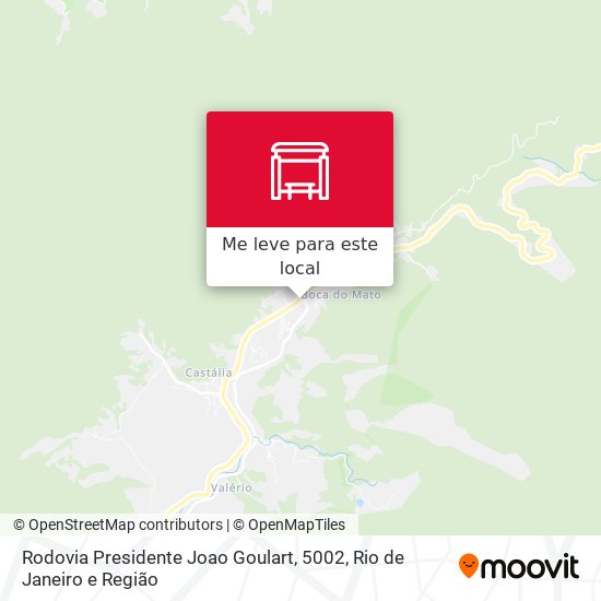 Rodovia Presidente Joao Goulart, 5002 mapa