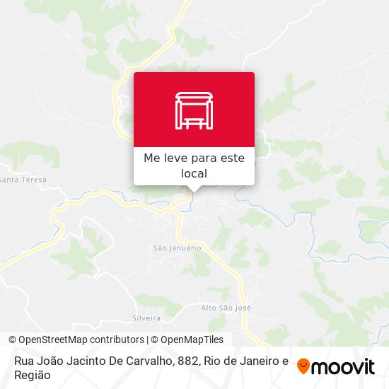 Rua João Jacinto De Carvalho, 882 mapa