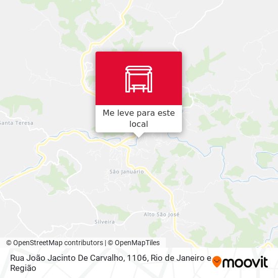 Rua João Jacinto De Carvalho, 1106 mapa