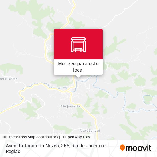 Avenida Tancredo Neves, 255 mapa