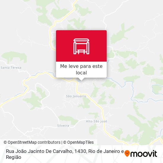 Rua João Jacinto De Carvalho, 1430 mapa
