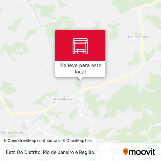 Estr. Do Distrito mapa