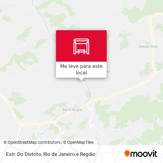 Estr. Do Distrito mapa