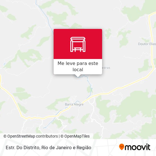 Estr. Do Distrito mapa