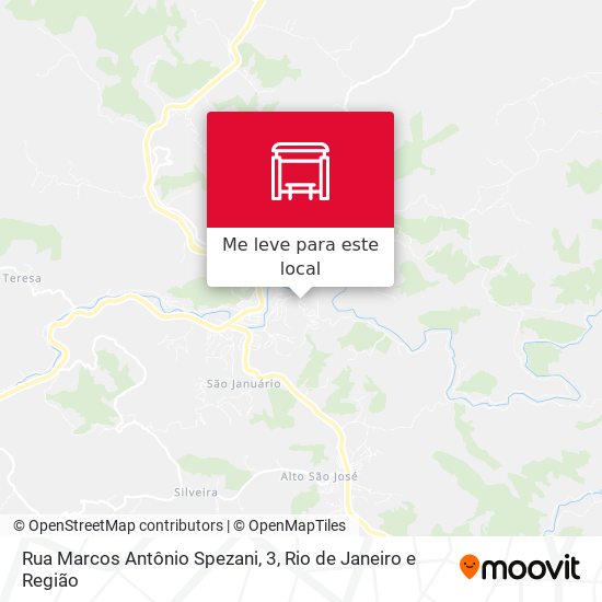 Rua Marcos Antônio Spezani, 3 mapa